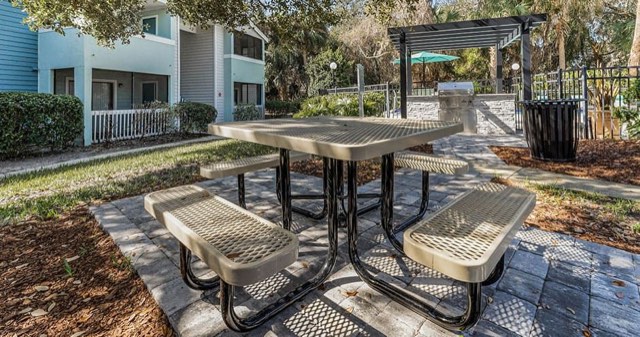 Outdoor grilling station